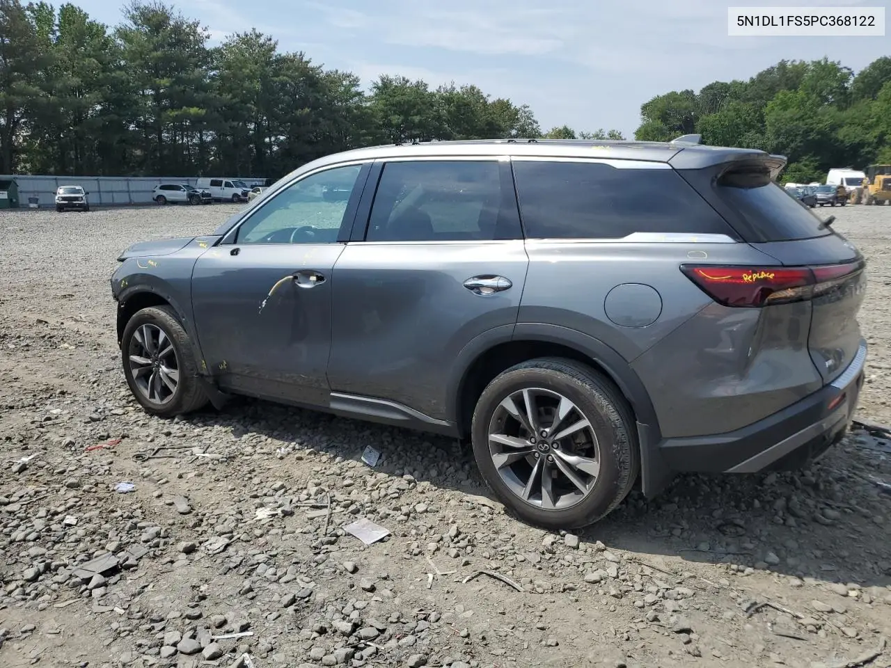 2023 Infiniti Qx60 Luxe VIN: 5N1DL1FS5PC368122 Lot: 62566835