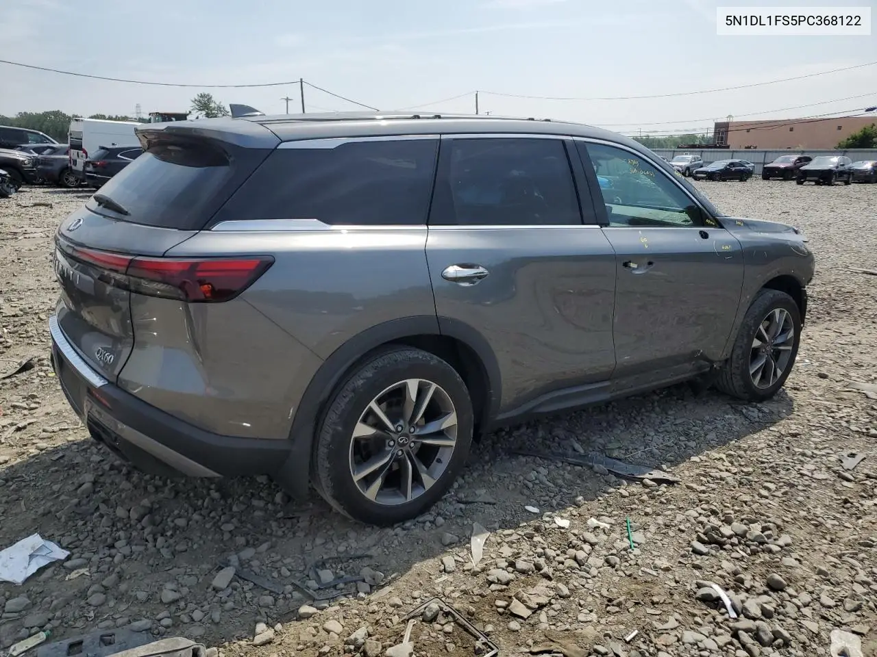 2023 Infiniti Qx60 Luxe VIN: 5N1DL1FS5PC368122 Lot: 62566835