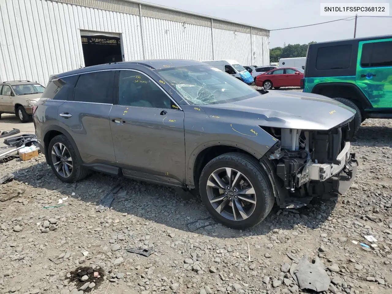 2023 Infiniti Qx60 Luxe VIN: 5N1DL1FS5PC368122 Lot: 62566835