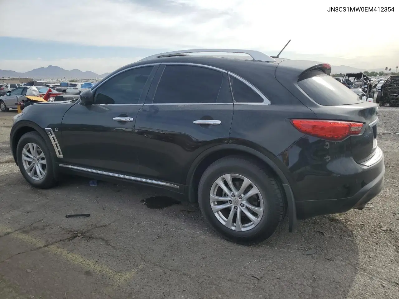 2014 Infiniti Qx70 VIN: JN8CS1MW0EM412354 Lot: 53822575