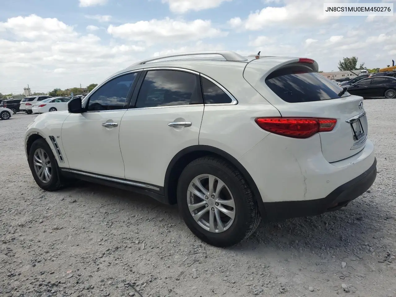 2014 Infiniti Qx70 VIN: JN8CS1MU0EM450276 Lot: 54151315