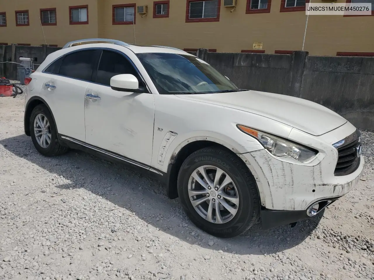 2014 Infiniti Qx70 VIN: JN8CS1MU0EM450276 Lot: 54151315