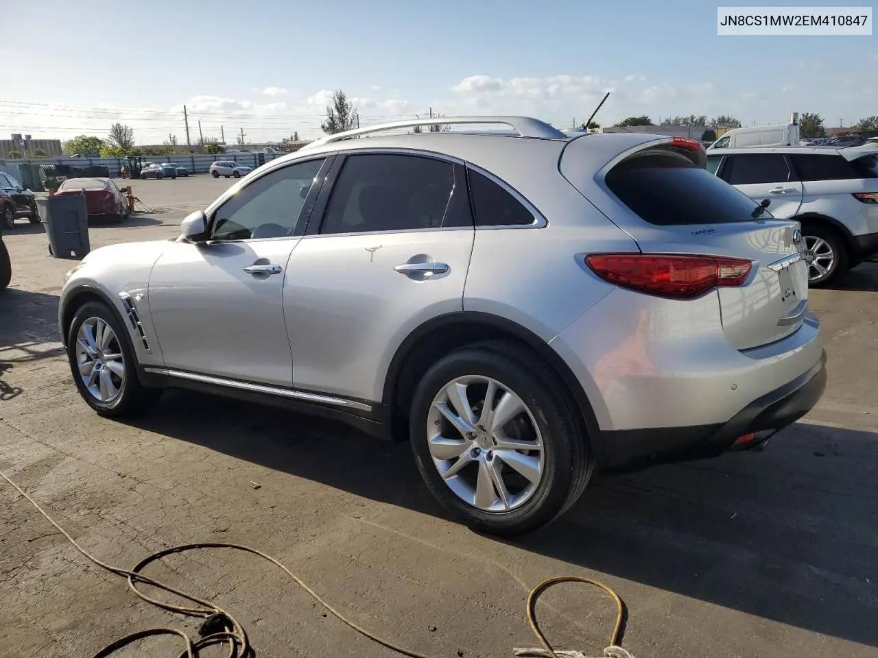 2014 Infiniti Qx70 VIN: JN8CS1MW2EM410847 Lot: 55206065
