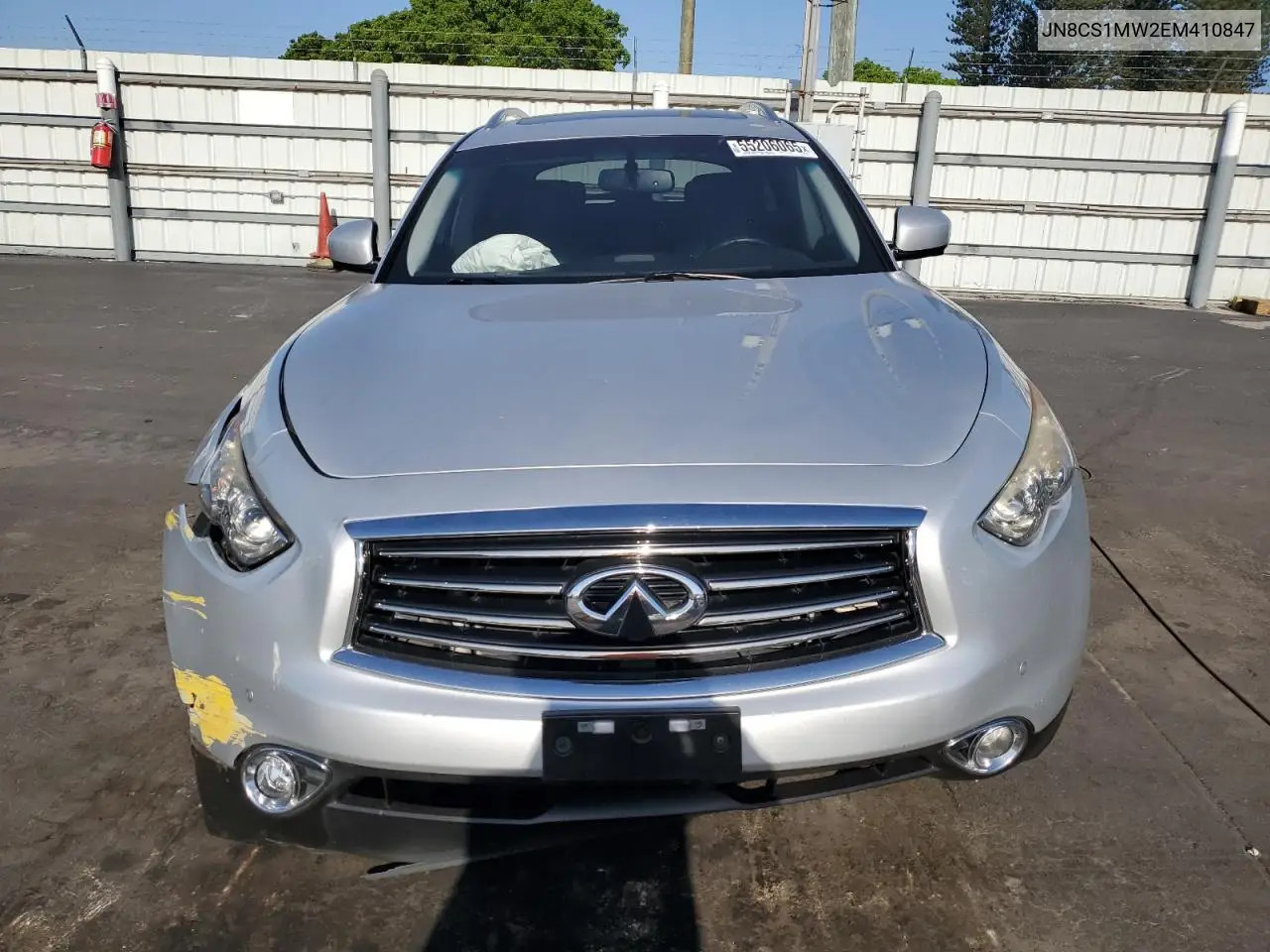 2014 Infiniti Qx70 VIN: JN8CS1MW2EM410847 Lot: 55206065