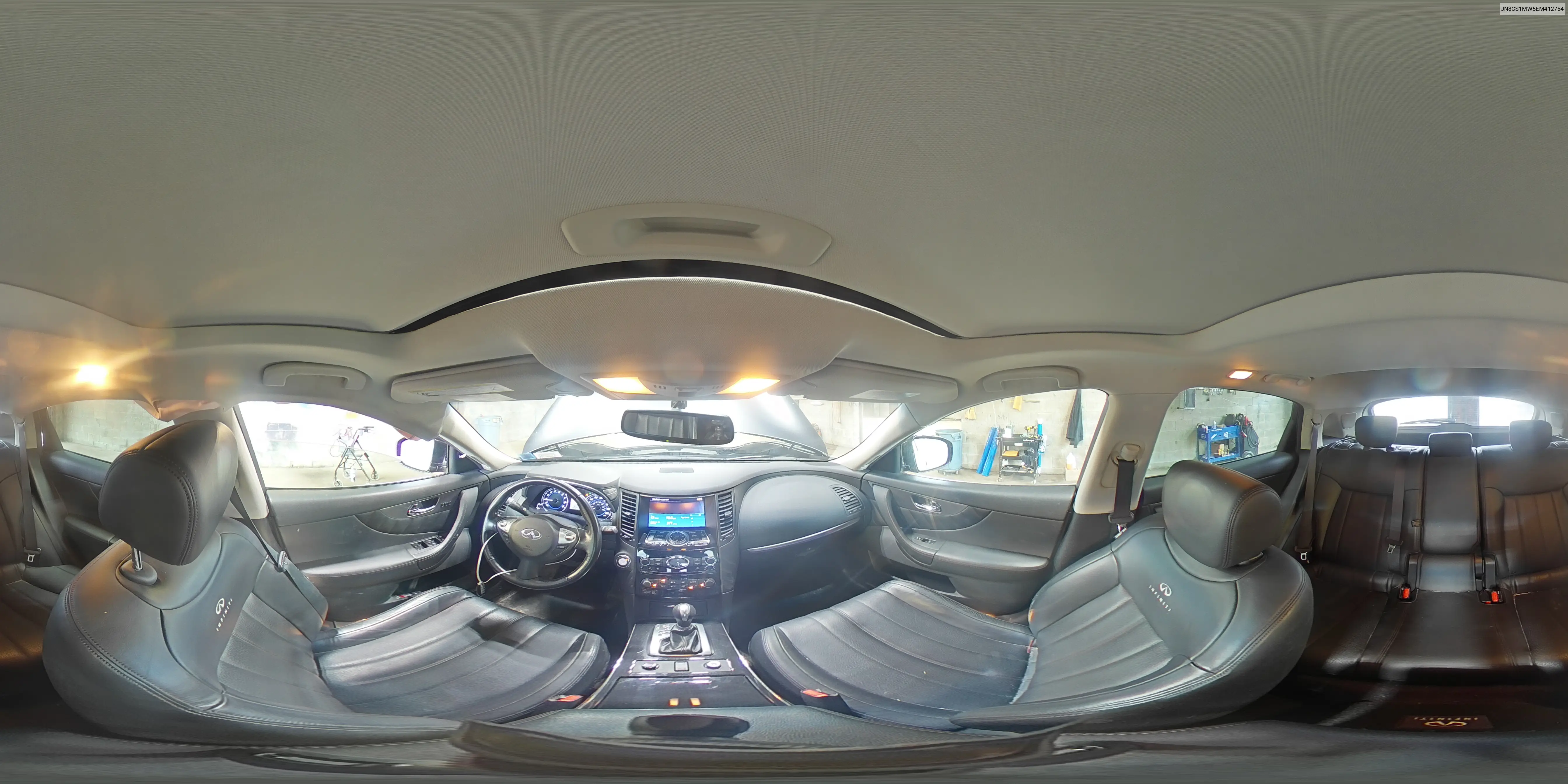 2014 Infiniti Qx70 VIN: JN8CS1MW5EM412754 Lot: 55451485