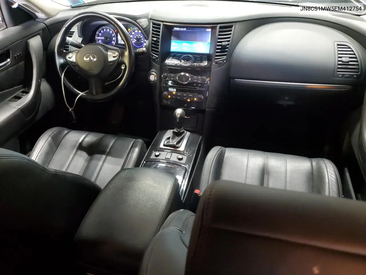 2014 Infiniti Qx70 VIN: JN8CS1MW5EM412754 Lot: 55451485
