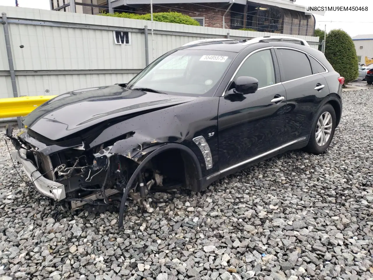 2014 Infiniti Qx70 VIN: JN8CS1MU9EM450468 Lot: 55485575