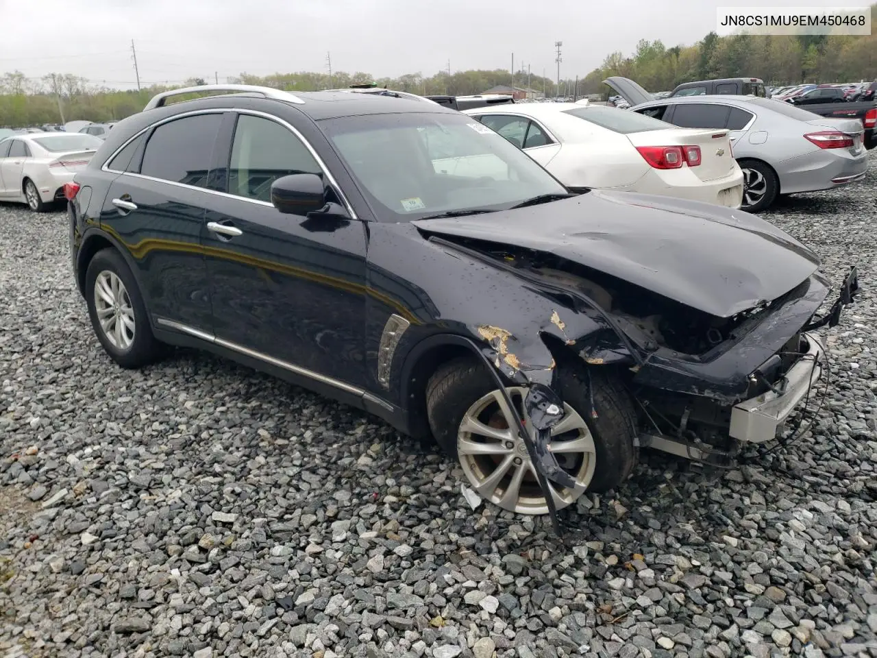 2014 Infiniti Qx70 VIN: JN8CS1MU9EM450468 Lot: 55485575