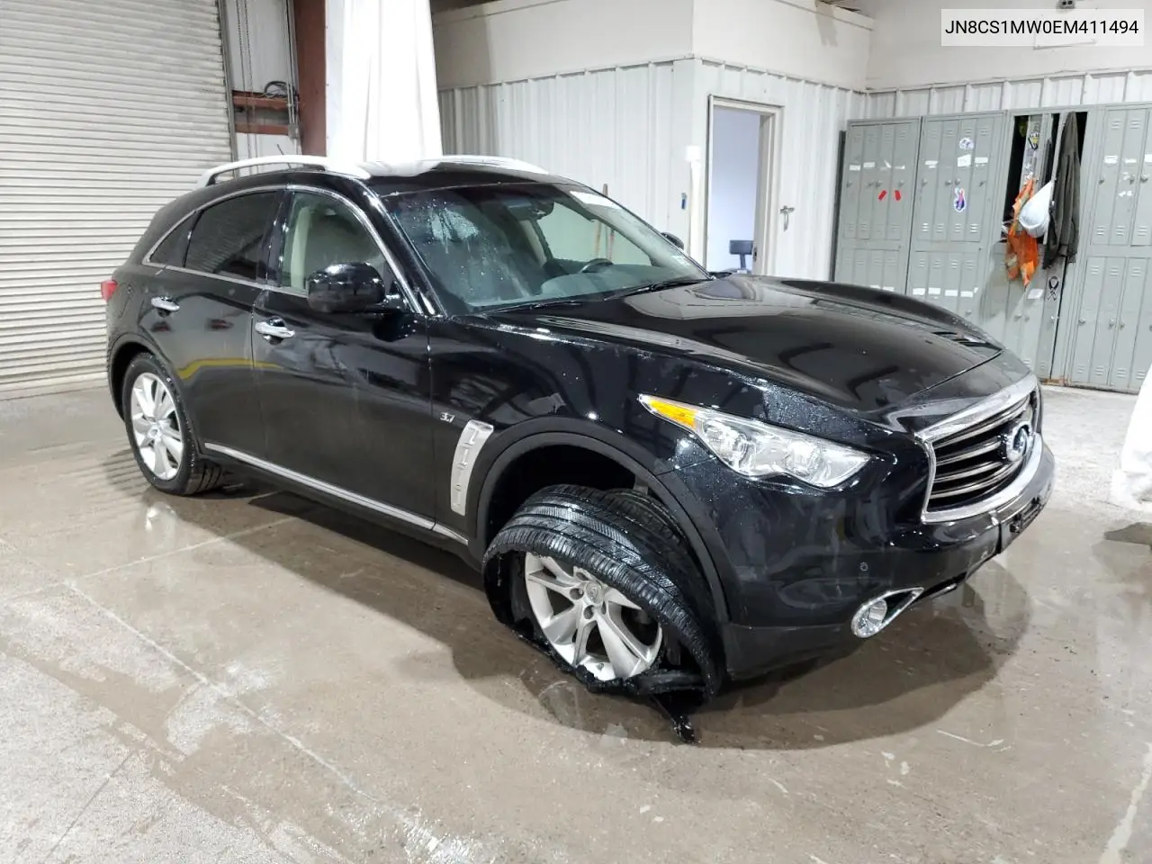 2014 Infiniti Qx70 VIN: JN8CS1MW0EM411494 Lot: 55810625