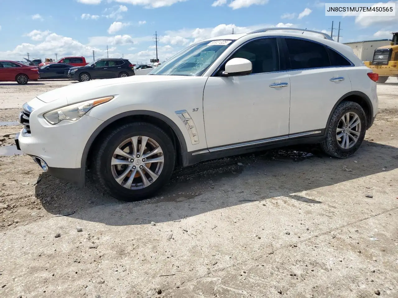 2014 Infiniti Qx70 VIN: JN8CS1MU7EM450565 Lot: 55931325