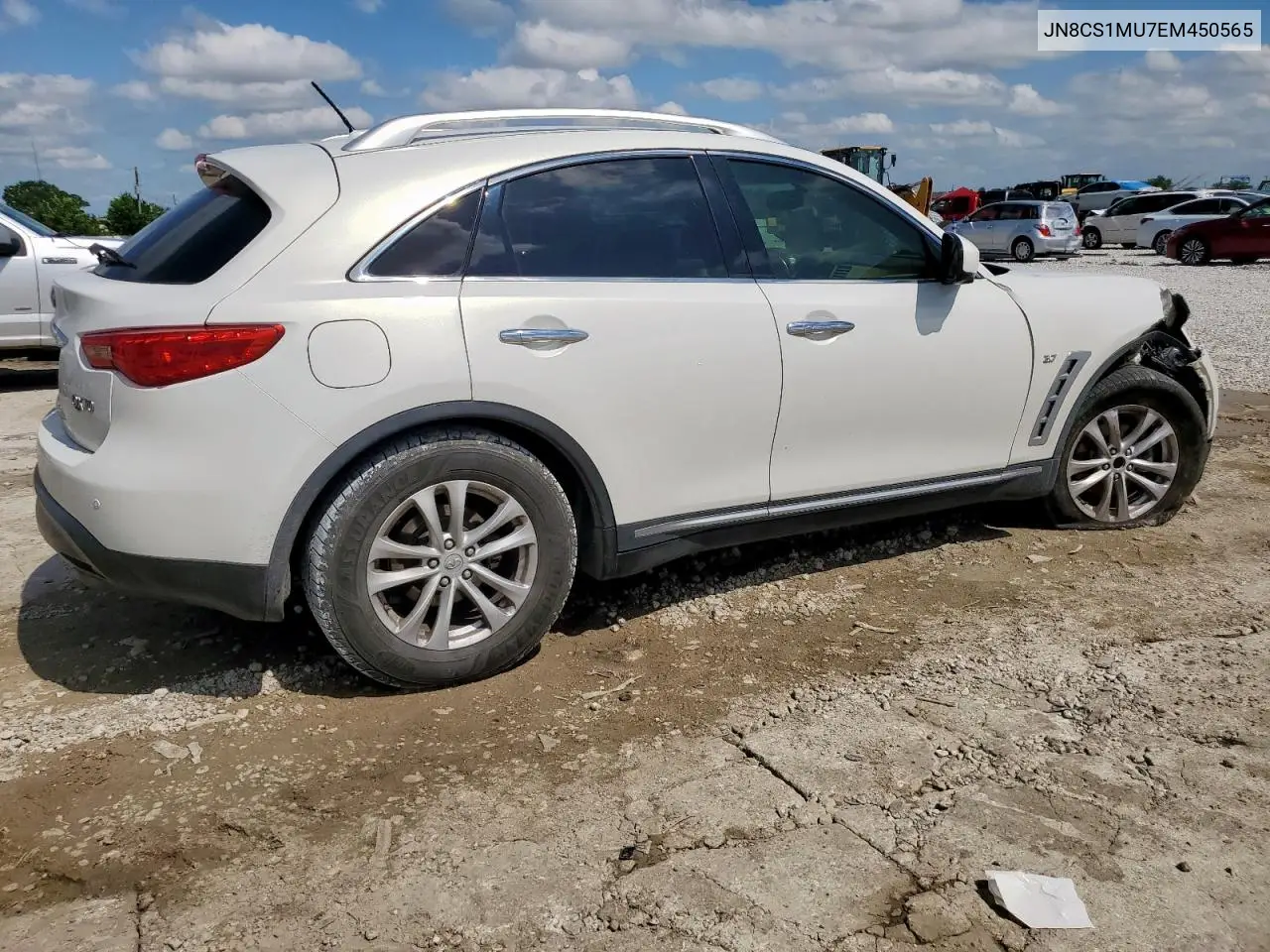 2014 Infiniti Qx70 VIN: JN8CS1MU7EM450565 Lot: 55931325