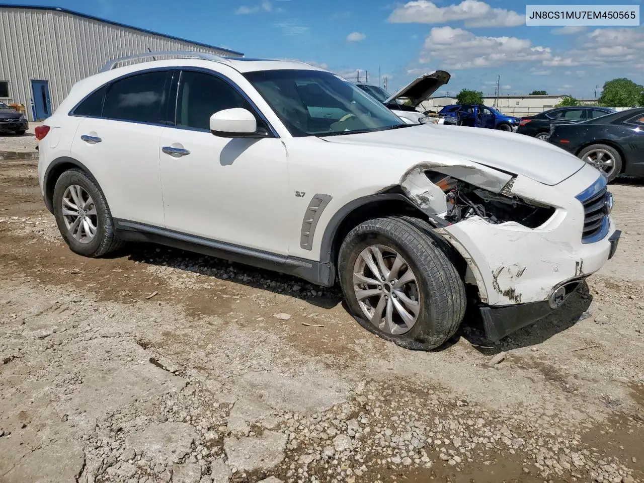 2014 Infiniti Qx70 VIN: JN8CS1MU7EM450565 Lot: 55931325