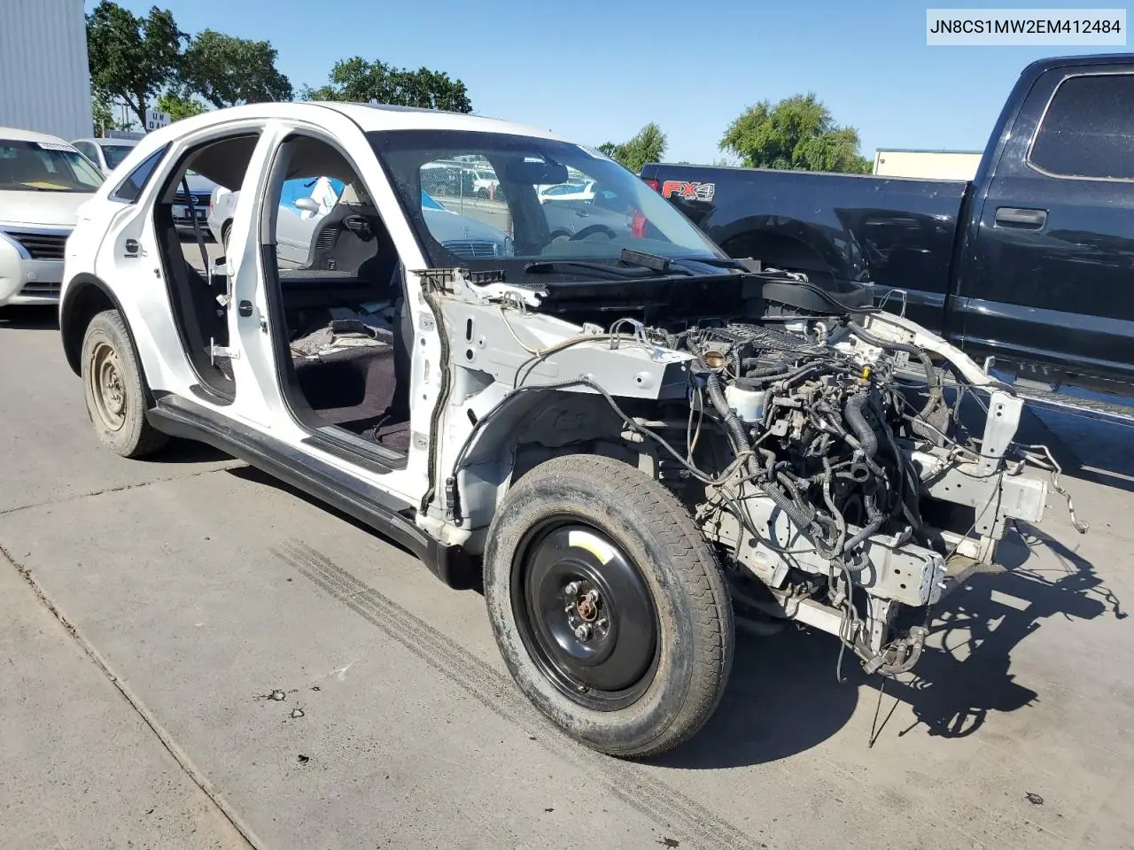 2014 Infiniti Qx70 VIN: JN8CS1MW2EM412484 Lot: 56695895