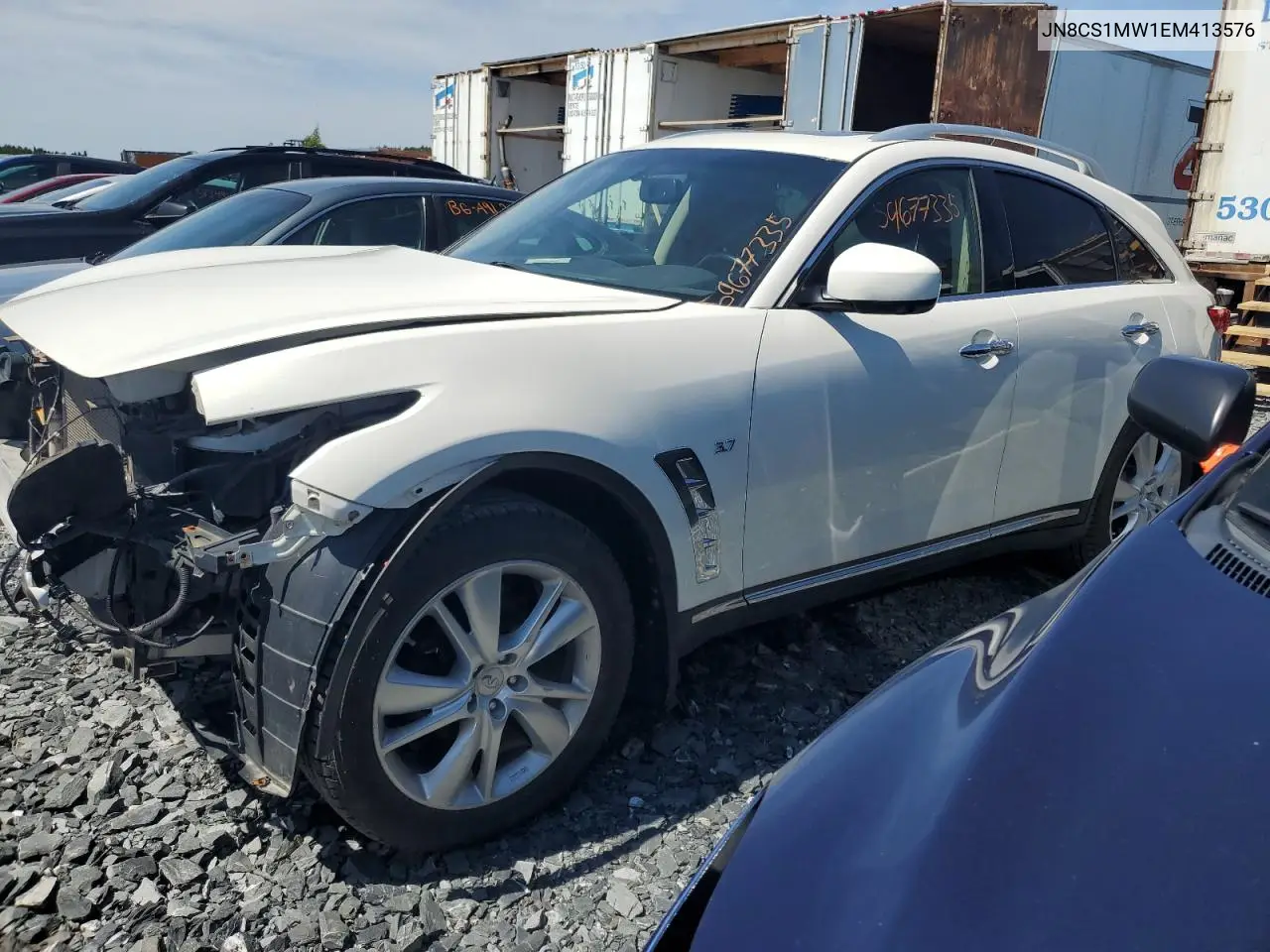 2014 Infiniti Qx70 VIN: JN8CS1MW1EM413576 Lot: 59677335