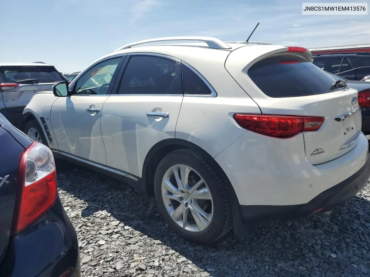 2014 Infiniti Qx70 VIN: JN8CS1MW1EM413576 Lot: 59677335