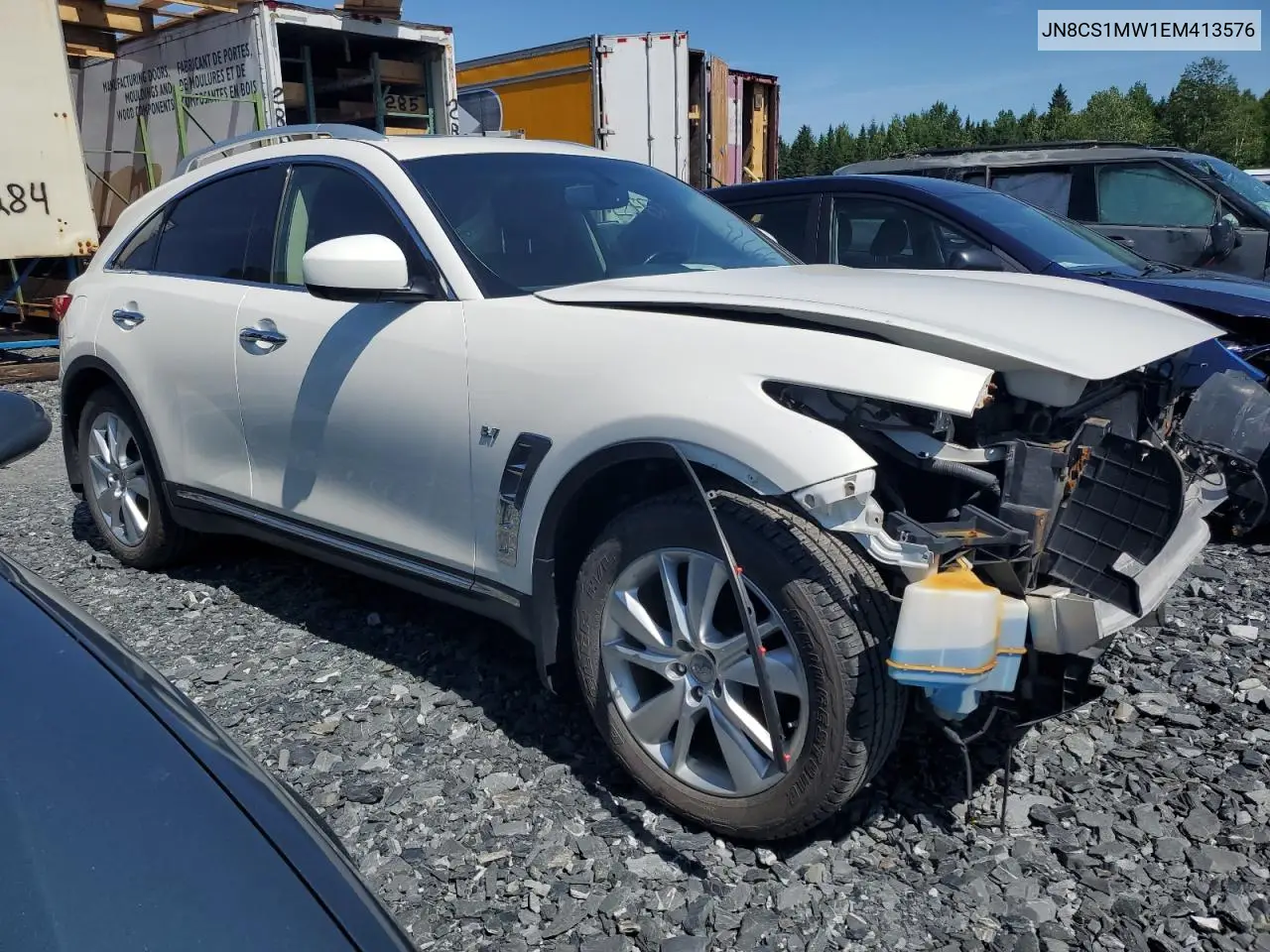 2014 Infiniti Qx70 VIN: JN8CS1MW1EM413576 Lot: 59677335