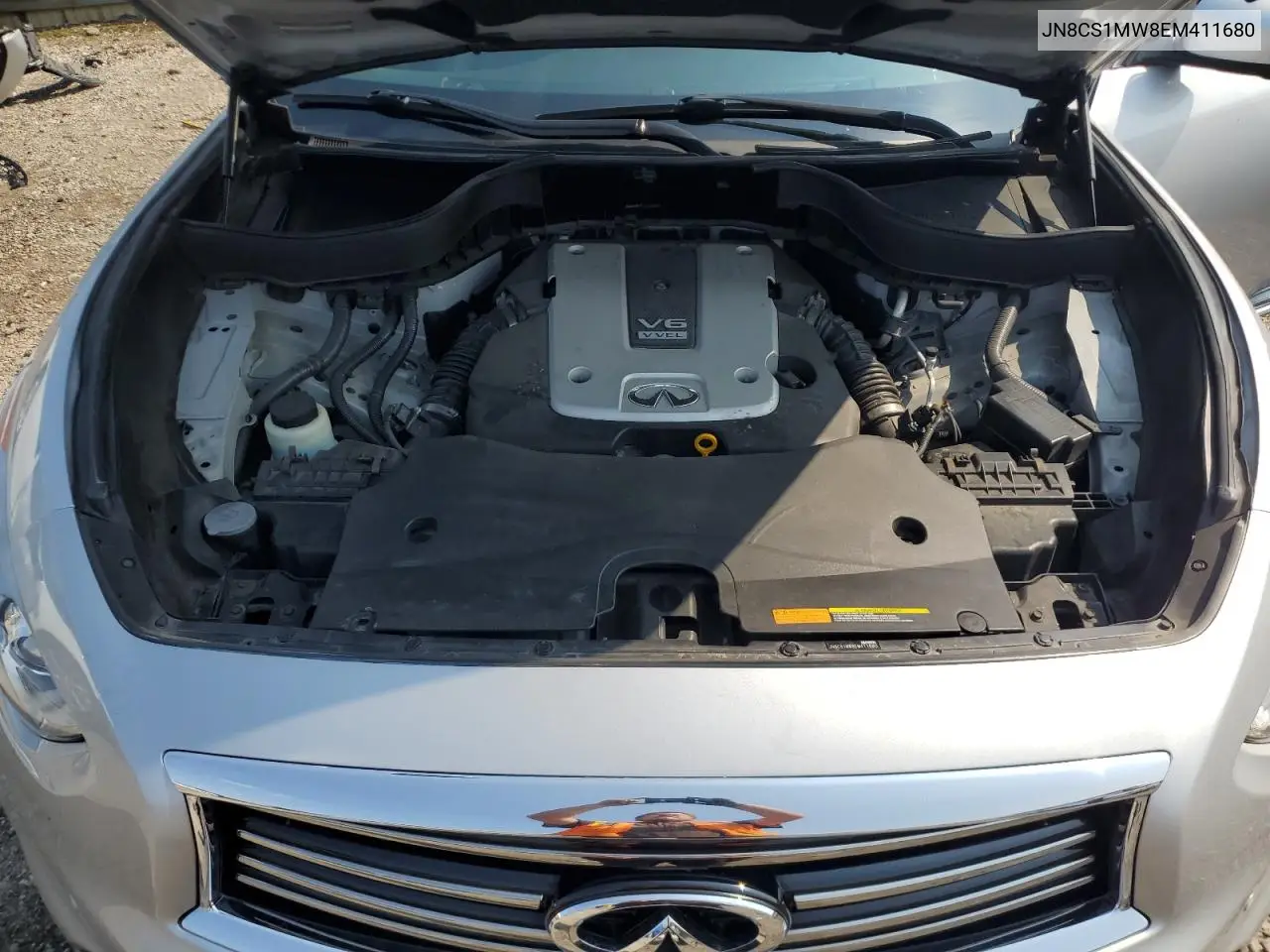 2014 Infiniti Qx70 VIN: JN8CS1MW8EM411680 Lot: 60350065
