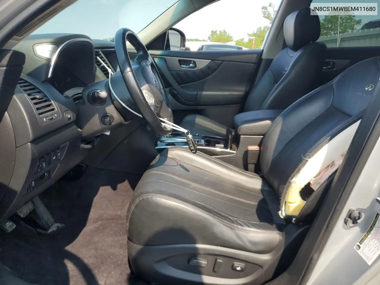 2014 Infiniti Qx70 VIN: JN8CS1MW8EM411680 Lot: 60350065