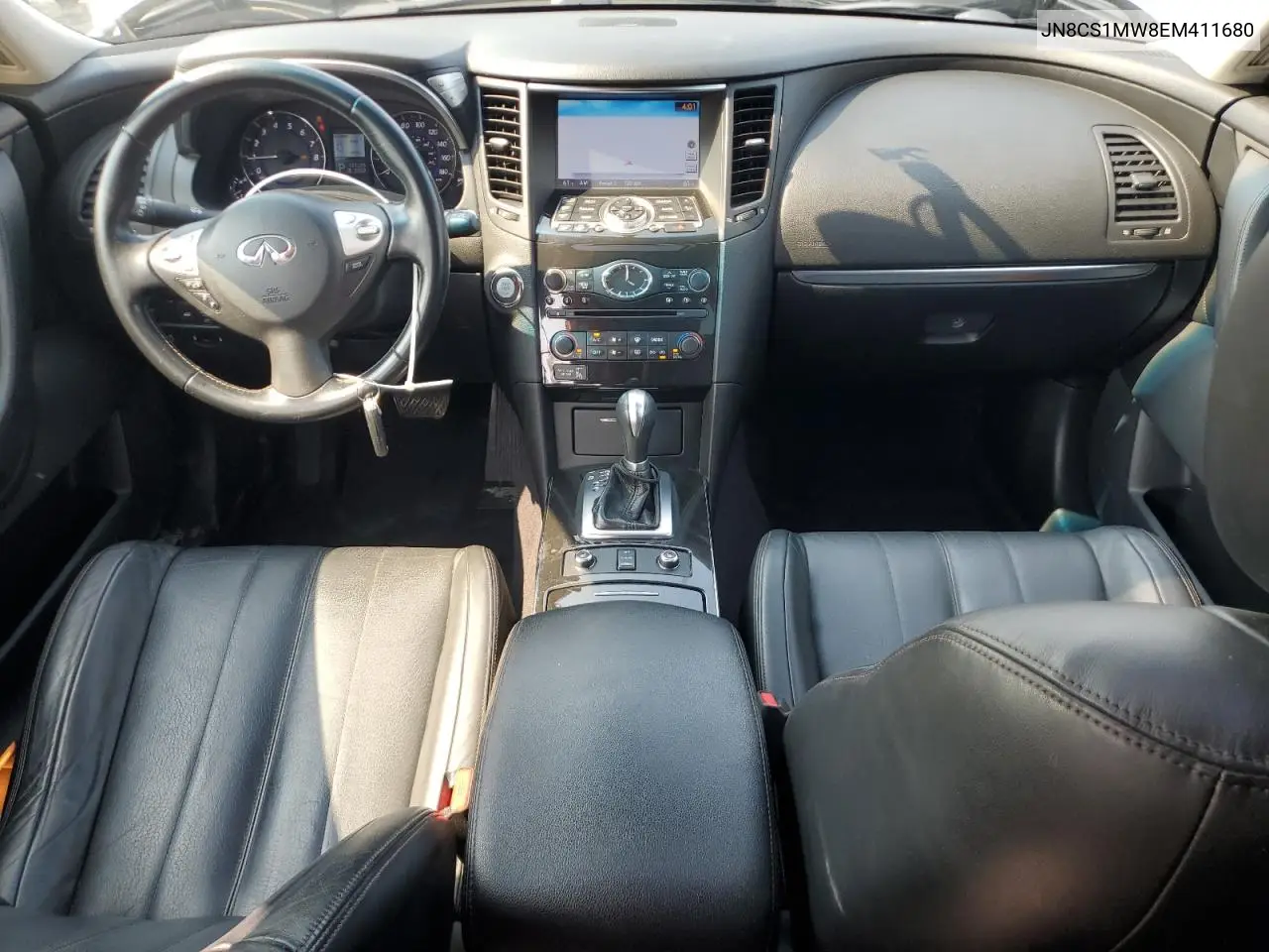 2014 Infiniti Qx70 VIN: JN8CS1MW8EM411680 Lot: 60350065