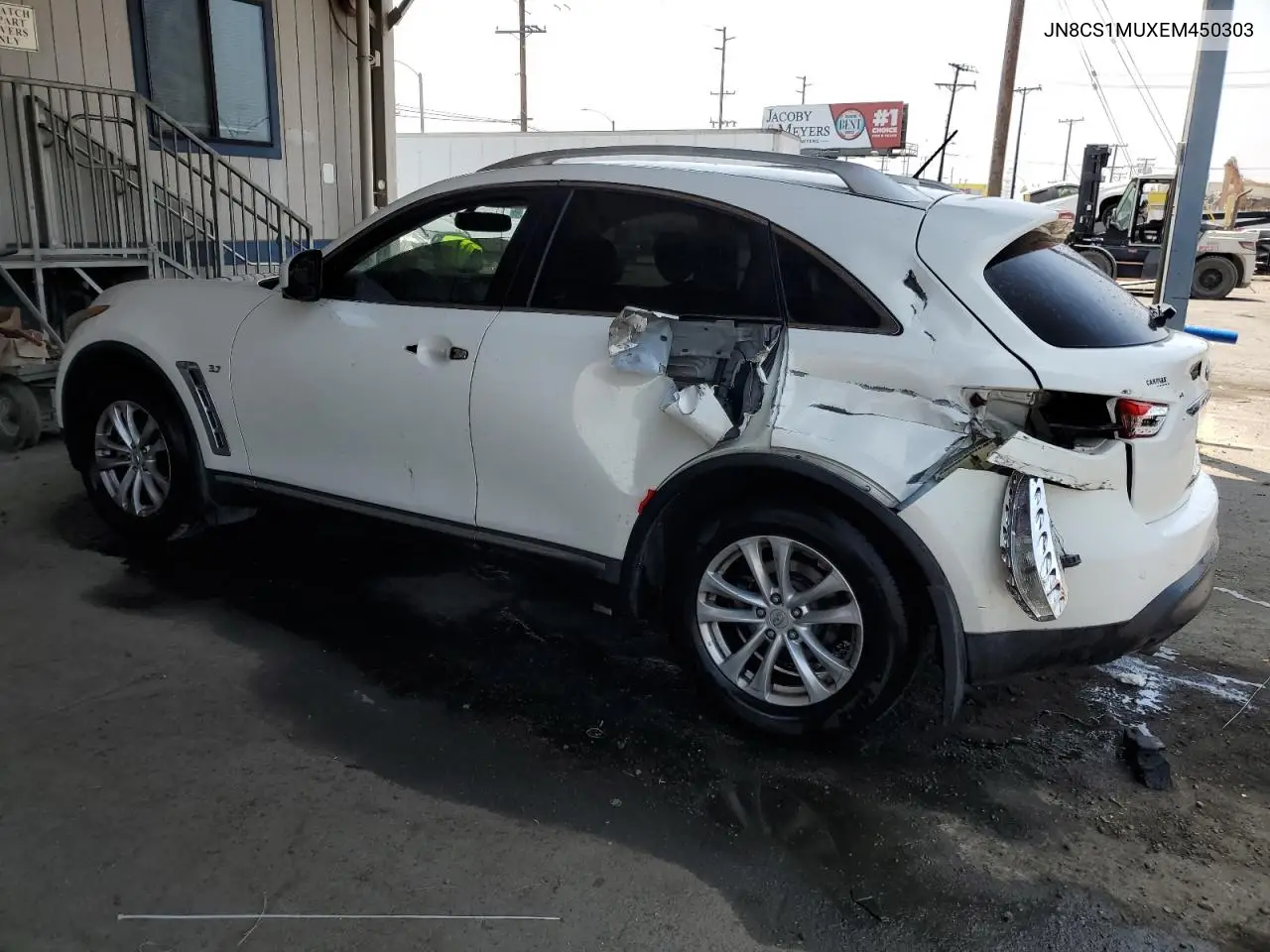 2014 Infiniti Qx70 VIN: JN8CS1MUXEM450303 Lot: 64840375