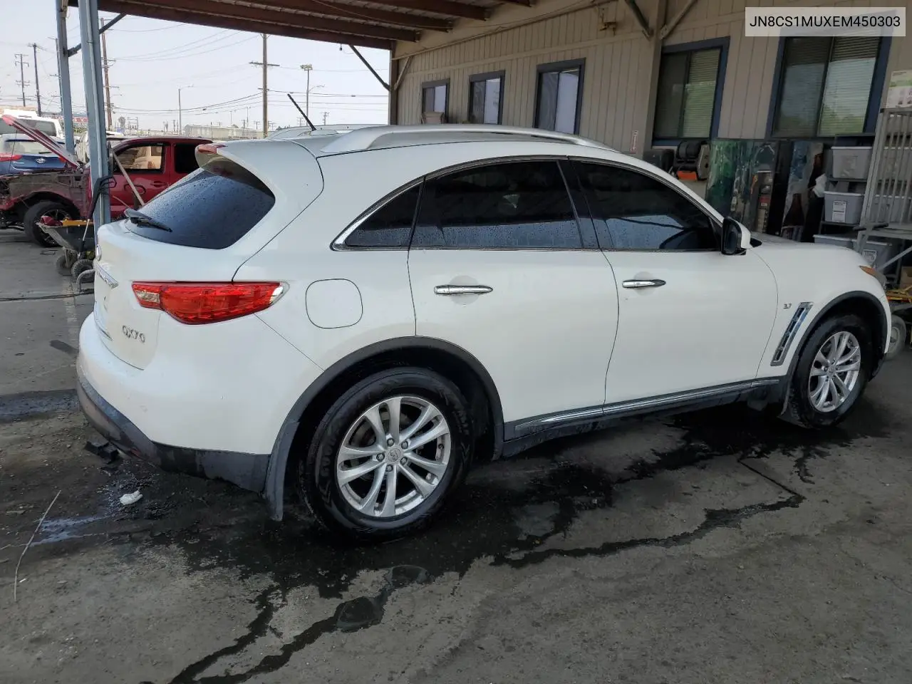 2014 Infiniti Qx70 VIN: JN8CS1MUXEM450303 Lot: 64840375