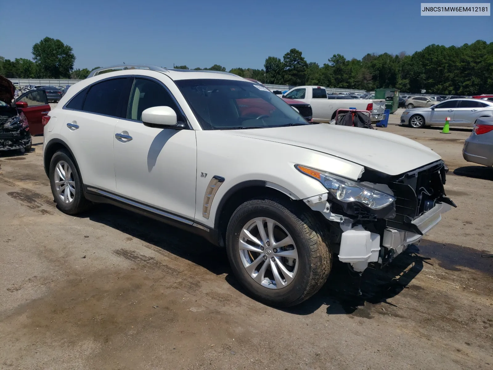 2014 Infiniti Qx70 VIN: JN8CS1MW6EM412181 Lot: 66915904
