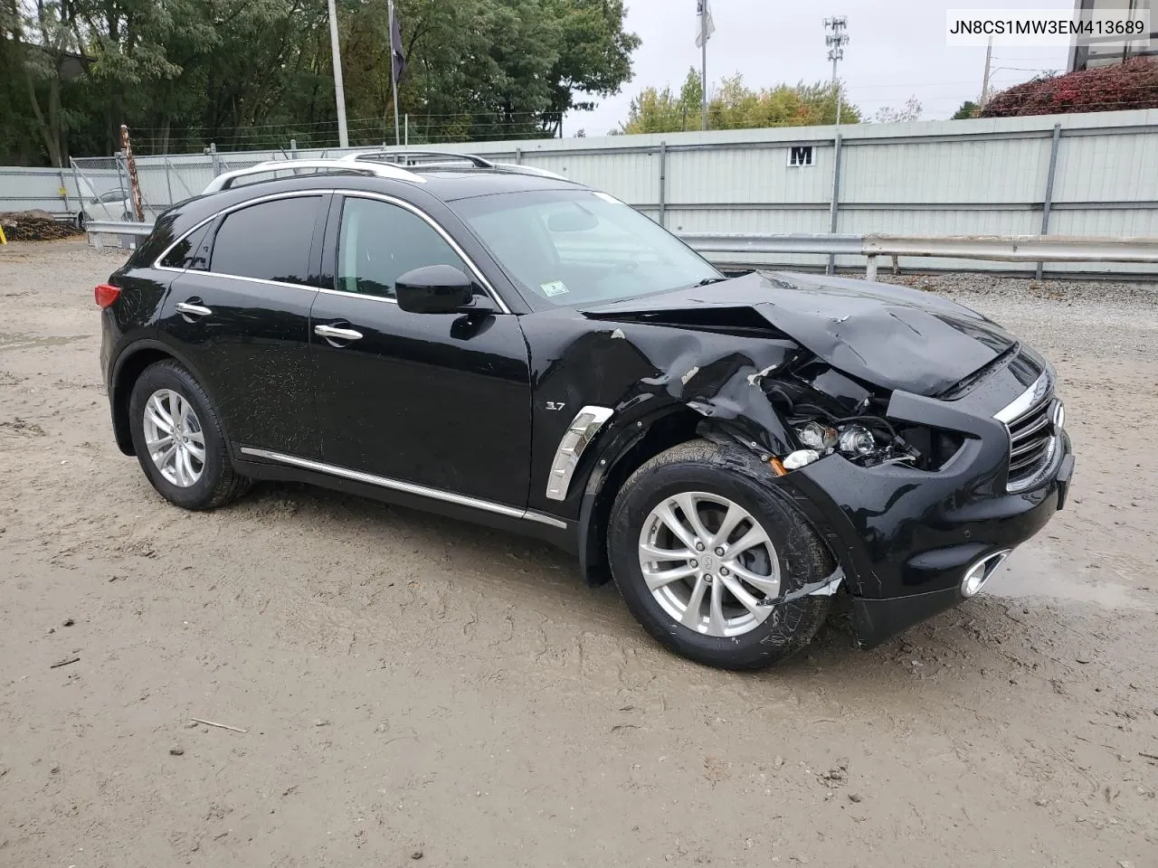 2014 Infiniti Qx70 VIN: JN8CS1MW3EM413689 Lot: 76111844