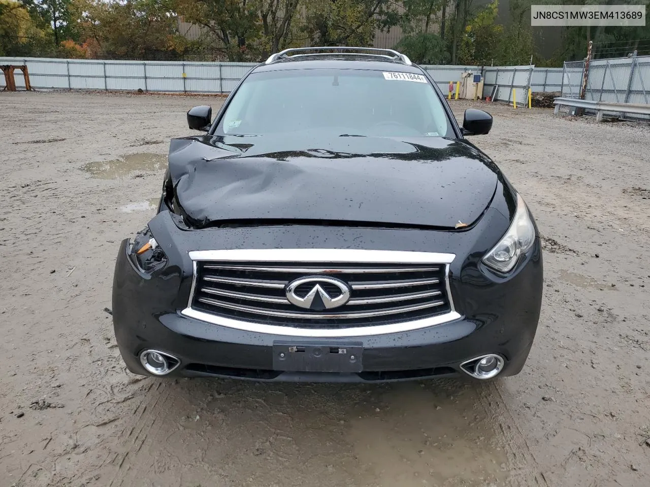 2014 Infiniti Qx70 VIN: JN8CS1MW3EM413689 Lot: 76111844