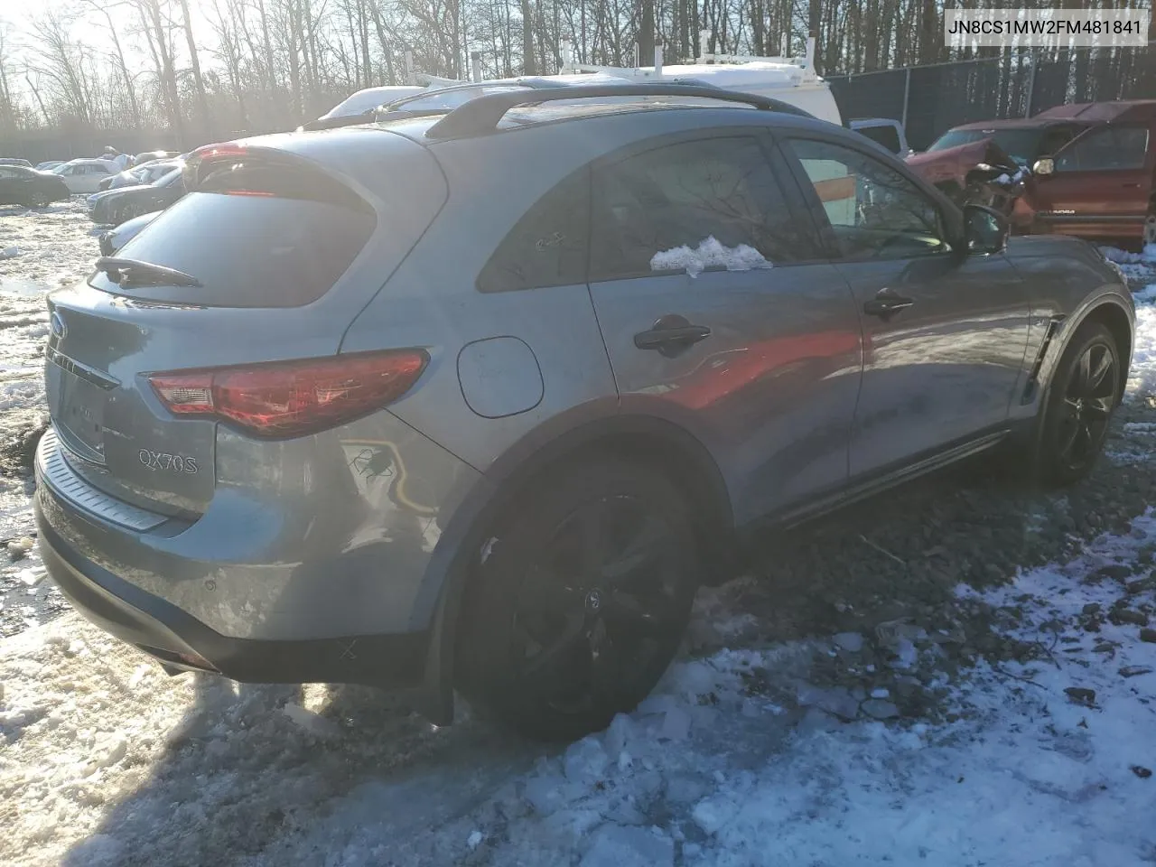 2015 Infiniti Qx70 VIN: JN8CS1MW2FM481841 Lot: 41459505