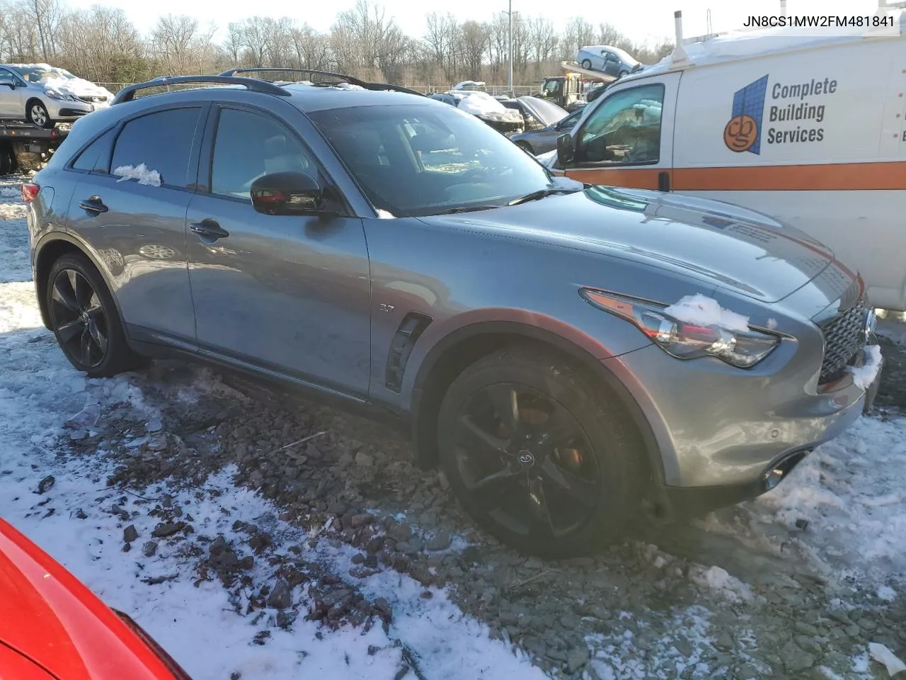2015 Infiniti Qx70 VIN: JN8CS1MW2FM481841 Lot: 41459505