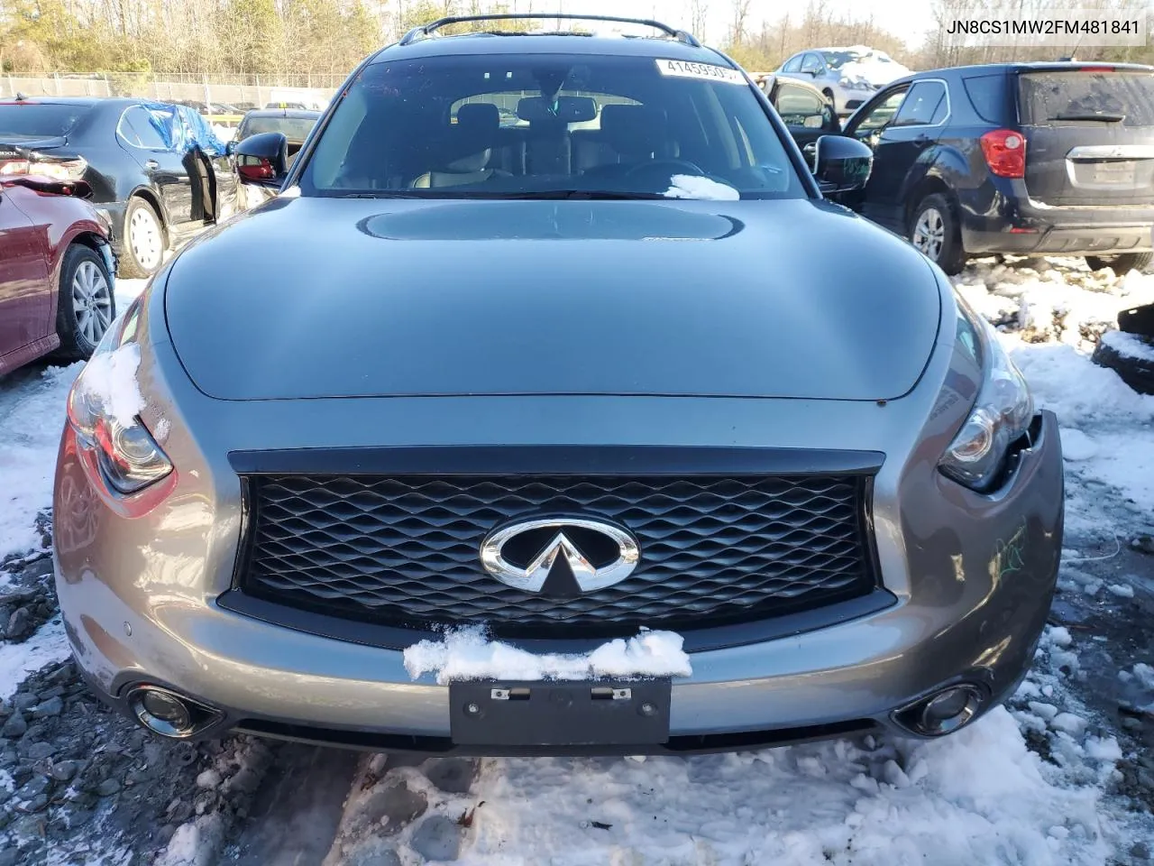2015 Infiniti Qx70 VIN: JN8CS1MW2FM481841 Lot: 41459505