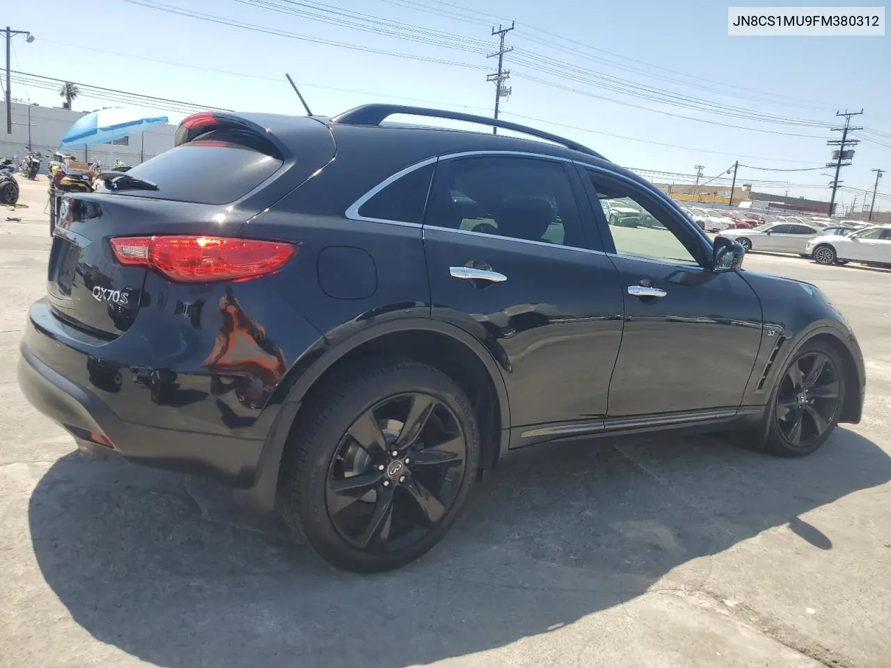 2015 Infiniti Qx70 VIN: JN8CS1MU9FM380312 Lot: 54104005
