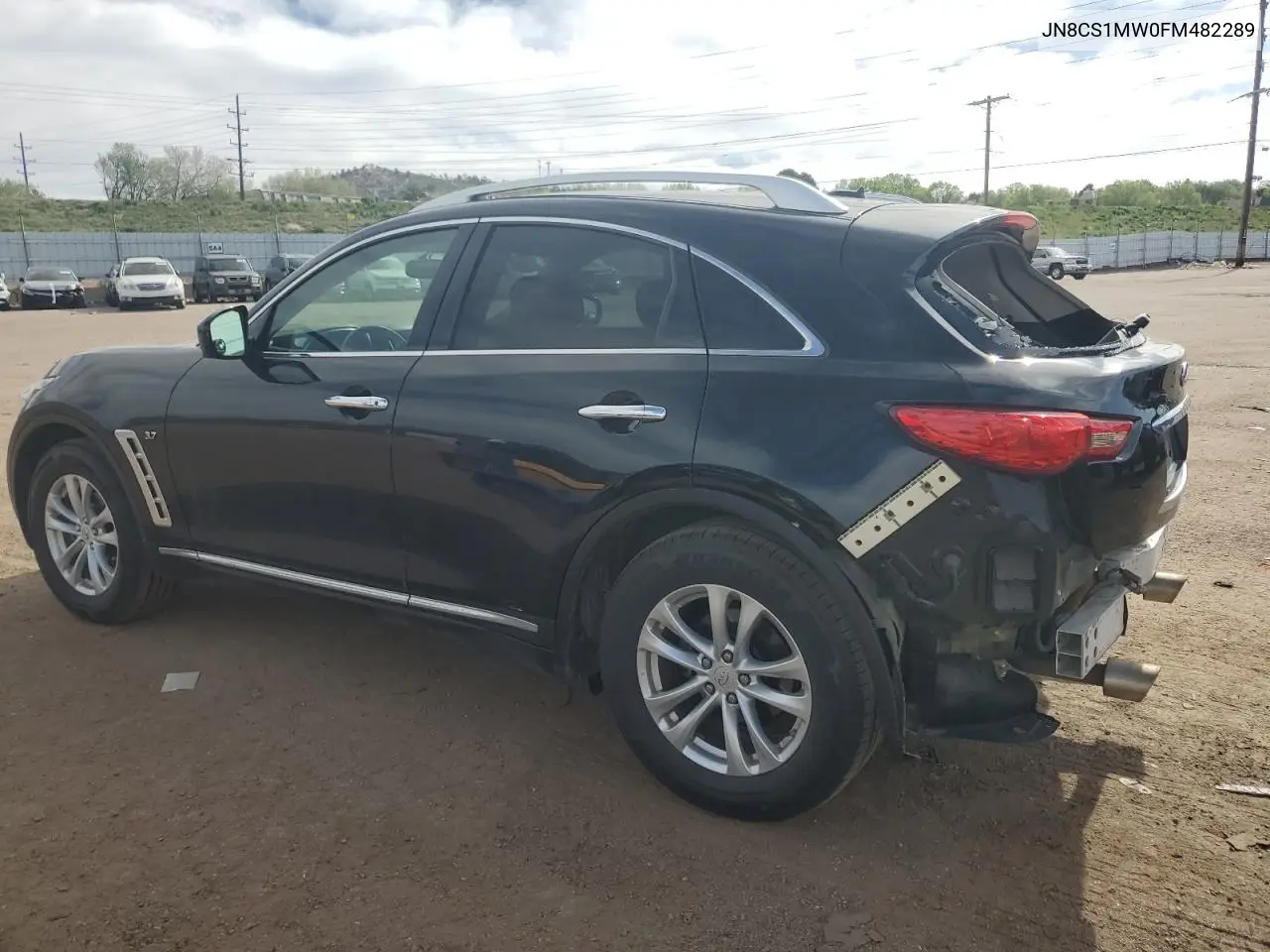2015 Infiniti Qx70 VIN: JN8CS1MW0FM482289 Lot: 56597955