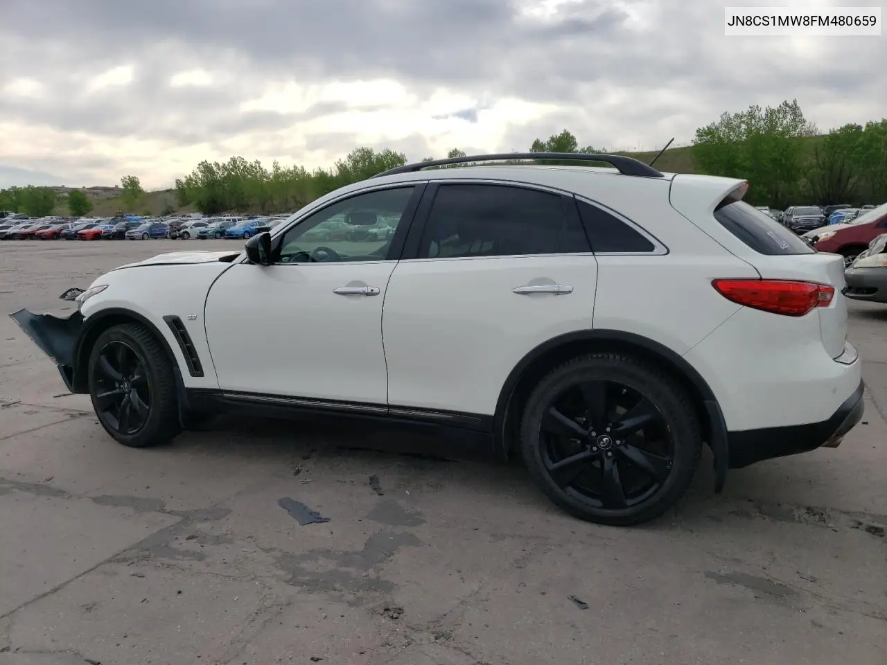 2015 Infiniti Qx70 VIN: JN8CS1MW8FM480659 Lot: 56706775