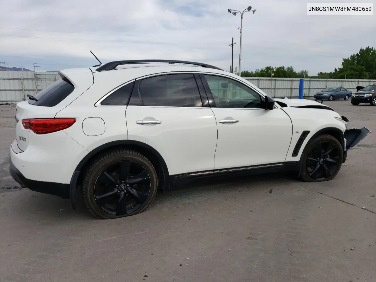 2015 Infiniti Qx70 VIN: JN8CS1MW8FM480659 Lot: 56706775