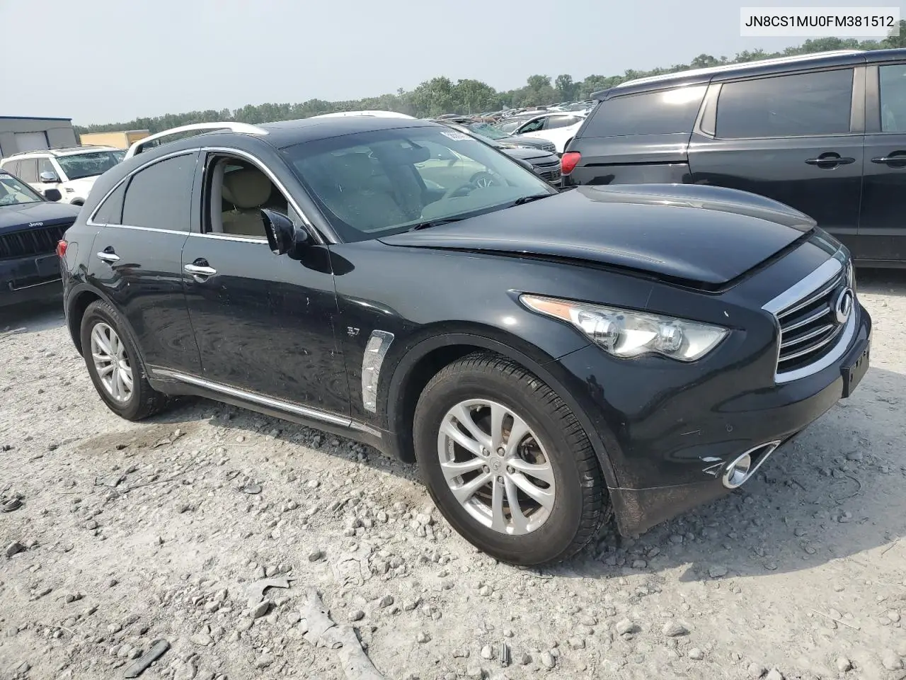 2015 Infiniti Qx70 VIN: JN8CS1MU0FM381512 Lot: 58560475