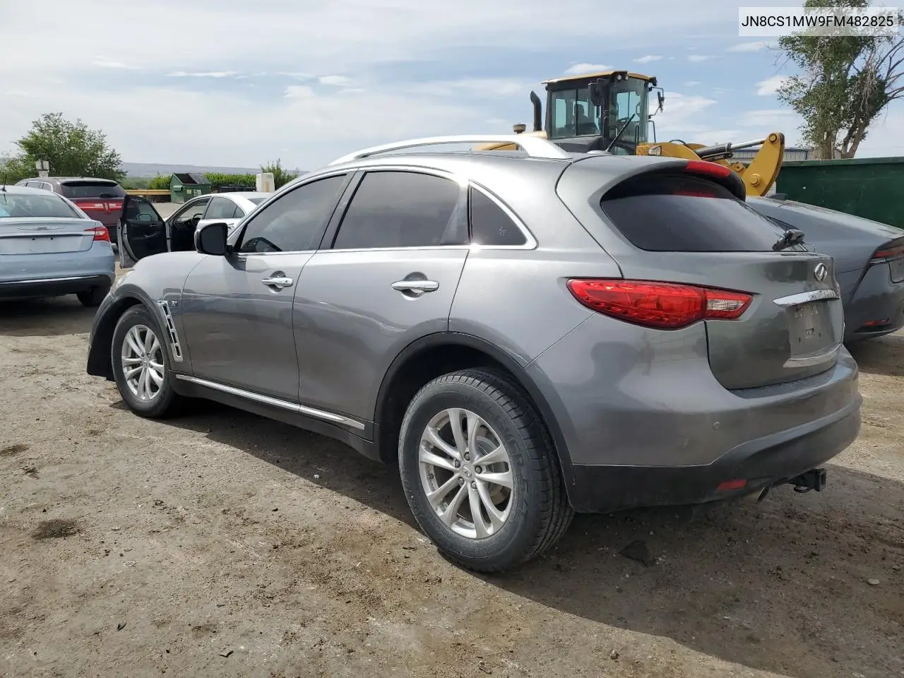 2015 Infiniti Qx70 VIN: JN8CS1MW9FM482825 Lot: 59022755