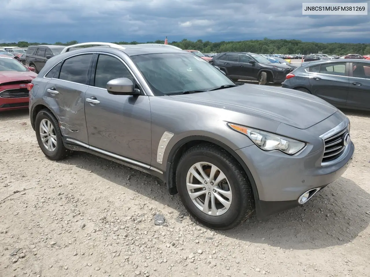 2015 Infiniti Qx70 VIN: JN8CS1MU6FM381269 Lot: 59914295