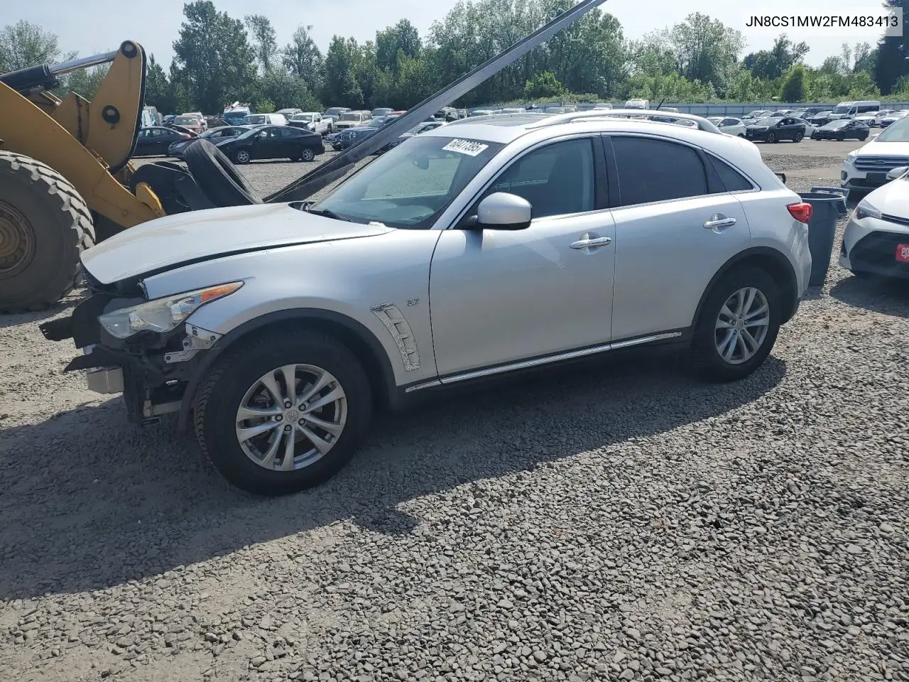 2015 Infiniti Qx70 VIN: JN8CS1MW2FM483413 Lot: 60477395