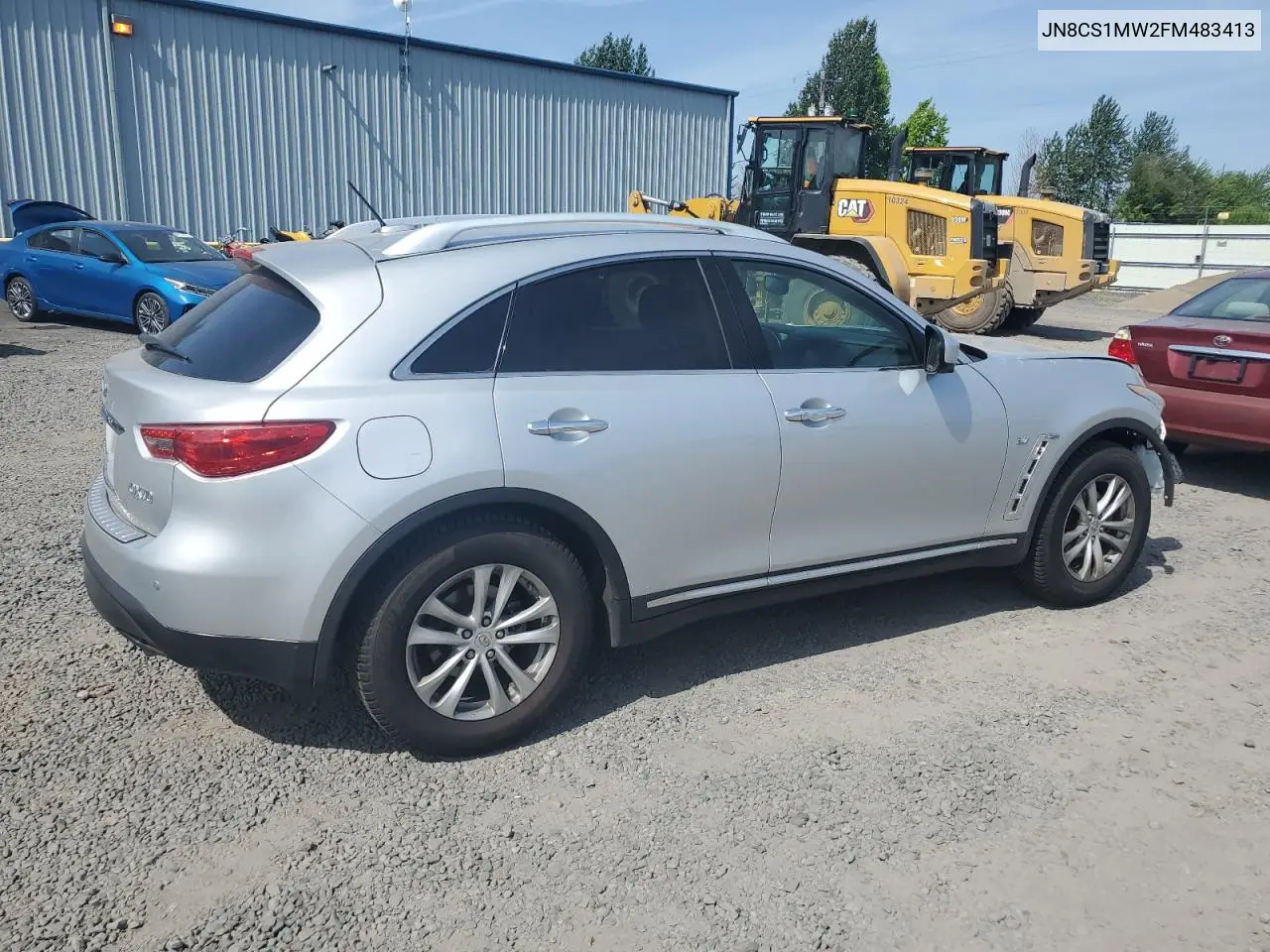 2015 Infiniti Qx70 VIN: JN8CS1MW2FM483413 Lot: 60477395