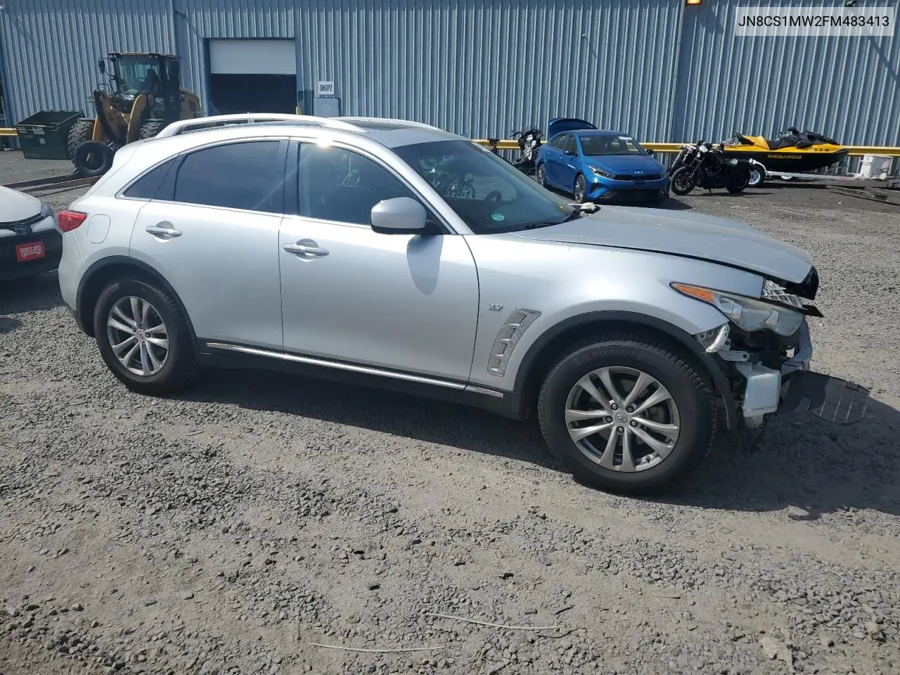 2015 Infiniti Qx70 VIN: JN8CS1MW2FM483413 Lot: 60477395