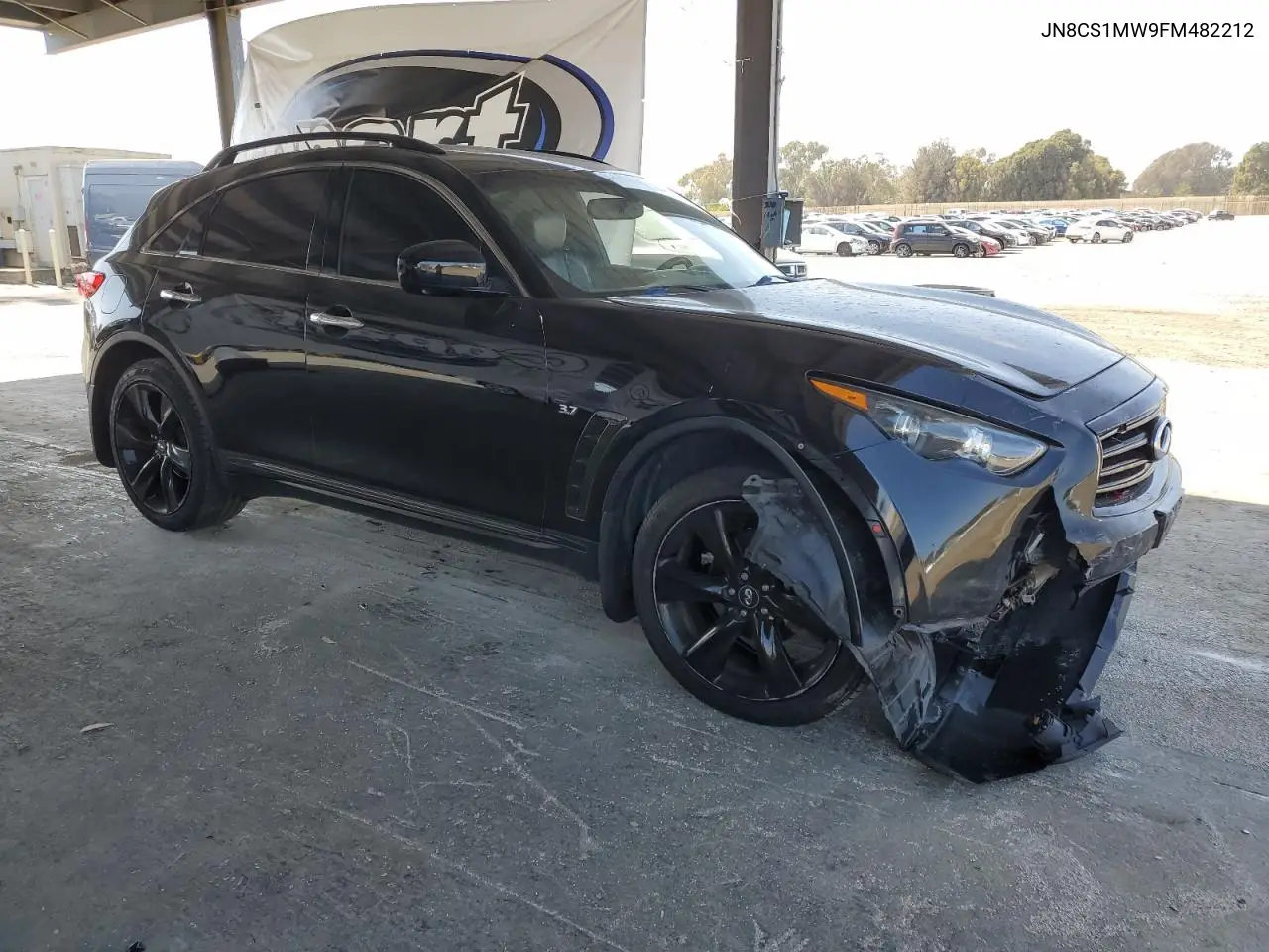 2015 Infiniti Qx70 VIN: JN8CS1MW9FM482212 Lot: 60725875