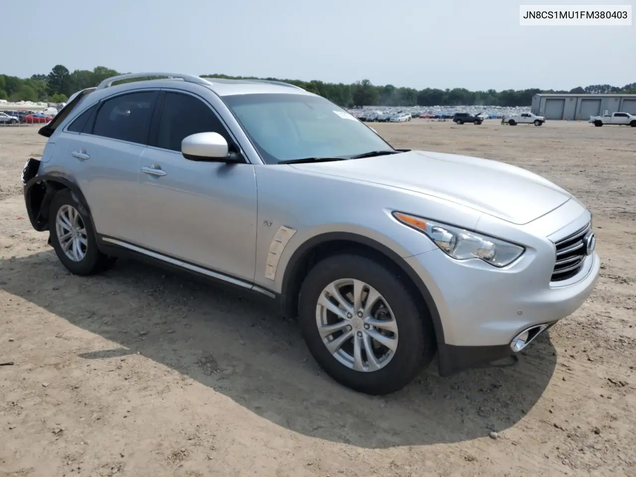 2015 Infiniti Qx70 VIN: JN8CS1MU1FM380403 Lot: 61226805