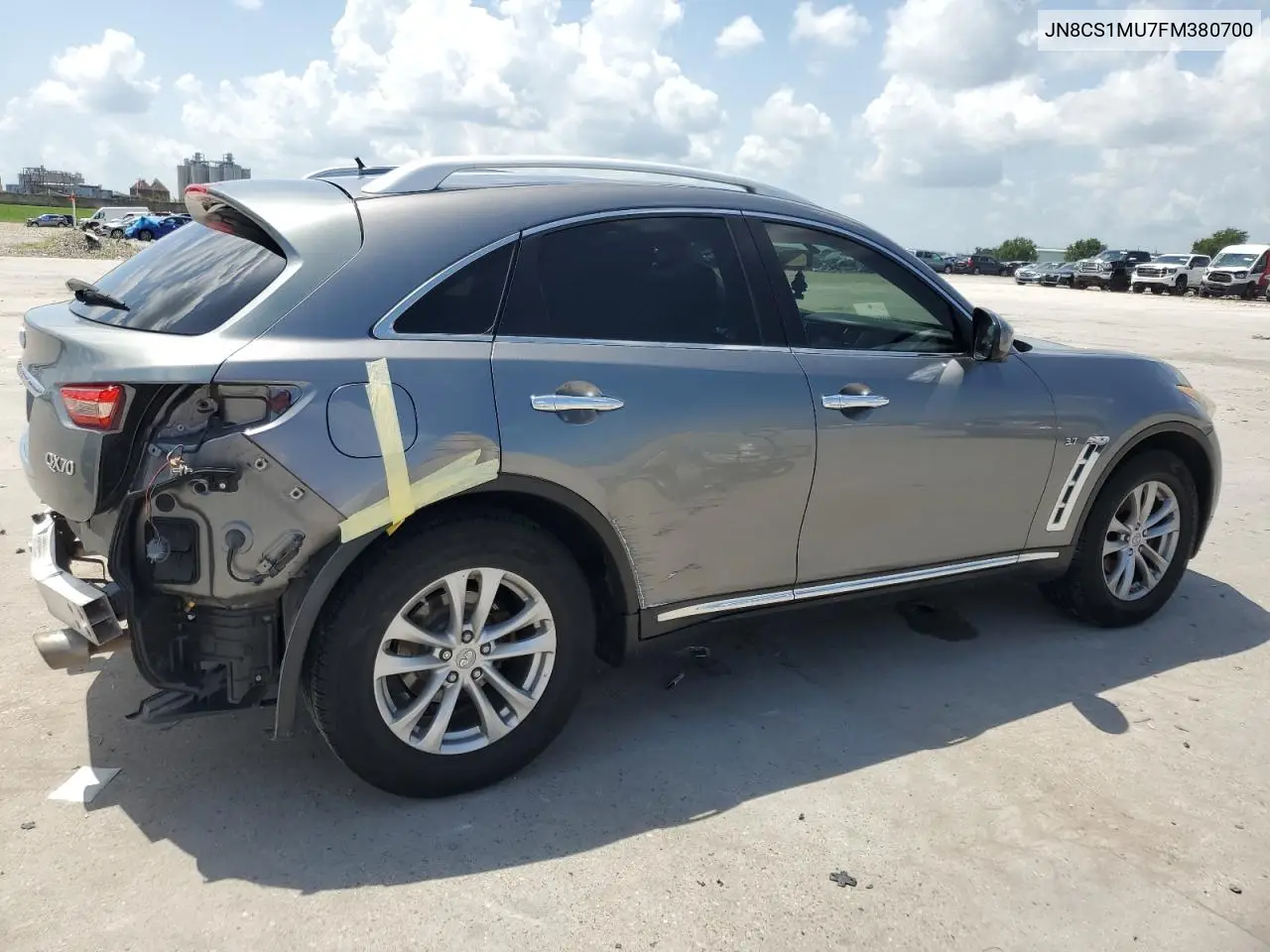 2015 Infiniti Qx70 VIN: JN8CS1MU7FM380700 Lot: 61938375