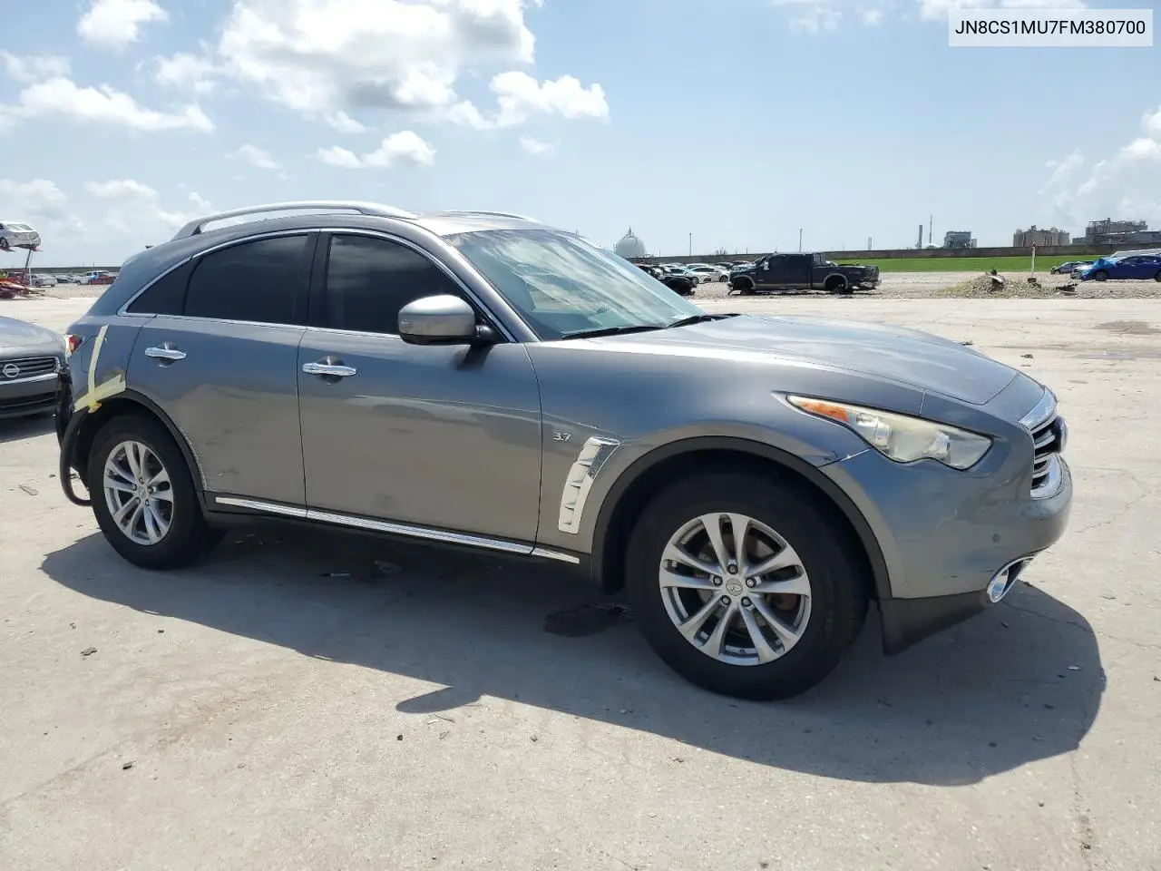 2015 Infiniti Qx70 VIN: JN8CS1MU7FM380700 Lot: 61938375