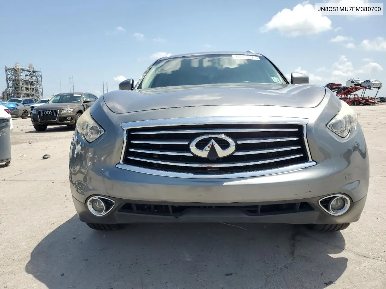 2015 Infiniti Qx70 VIN: JN8CS1MU7FM380700 Lot: 61938375