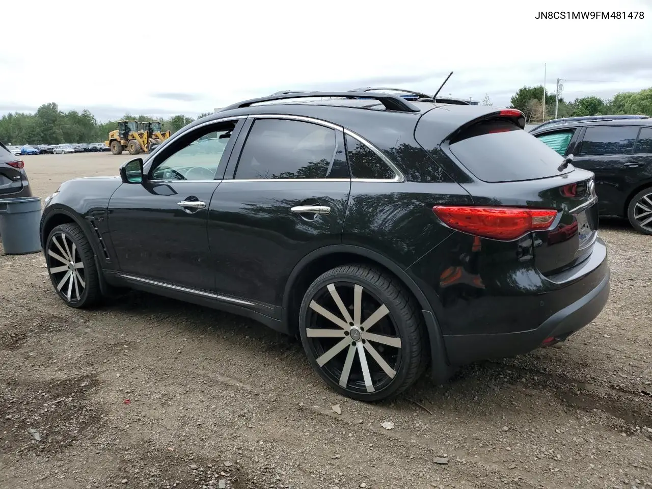 2015 Infiniti Qx70 VIN: JN8CS1MW9FM481478 Lot: 63108685