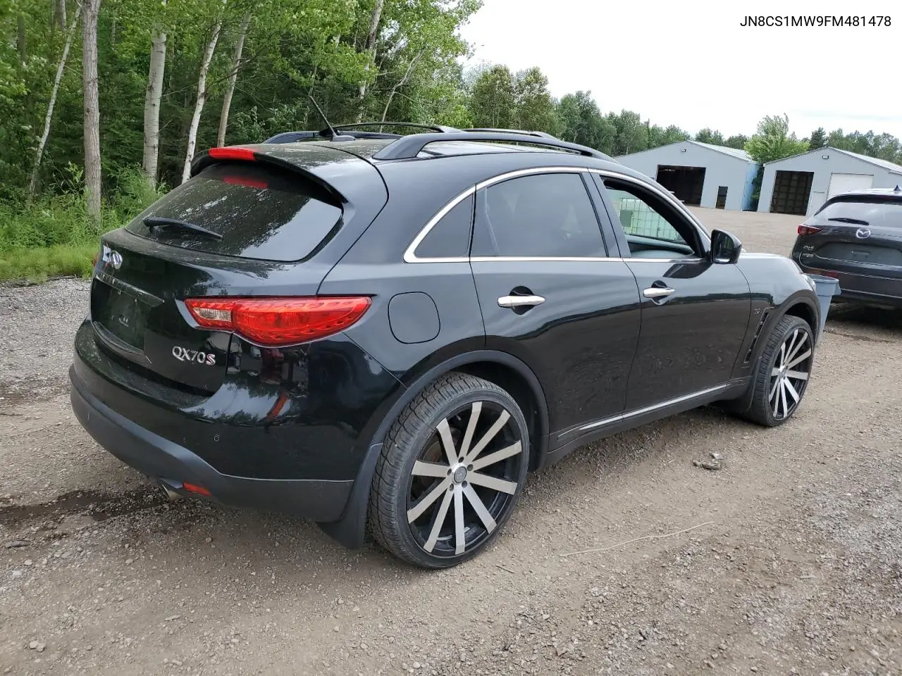 2015 Infiniti Qx70 VIN: JN8CS1MW9FM481478 Lot: 63108685