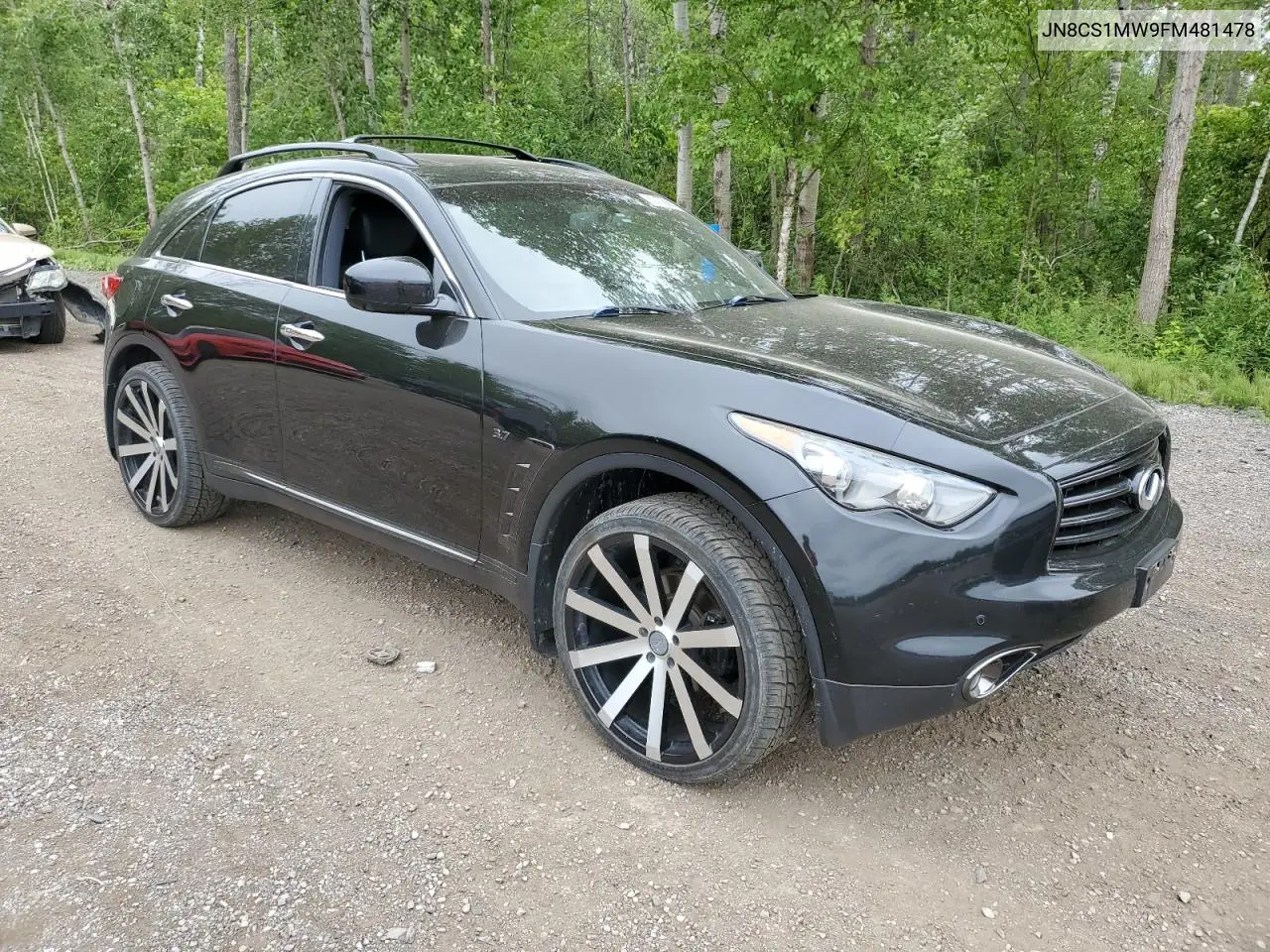 2015 Infiniti Qx70 VIN: JN8CS1MW9FM481478 Lot: 63108685