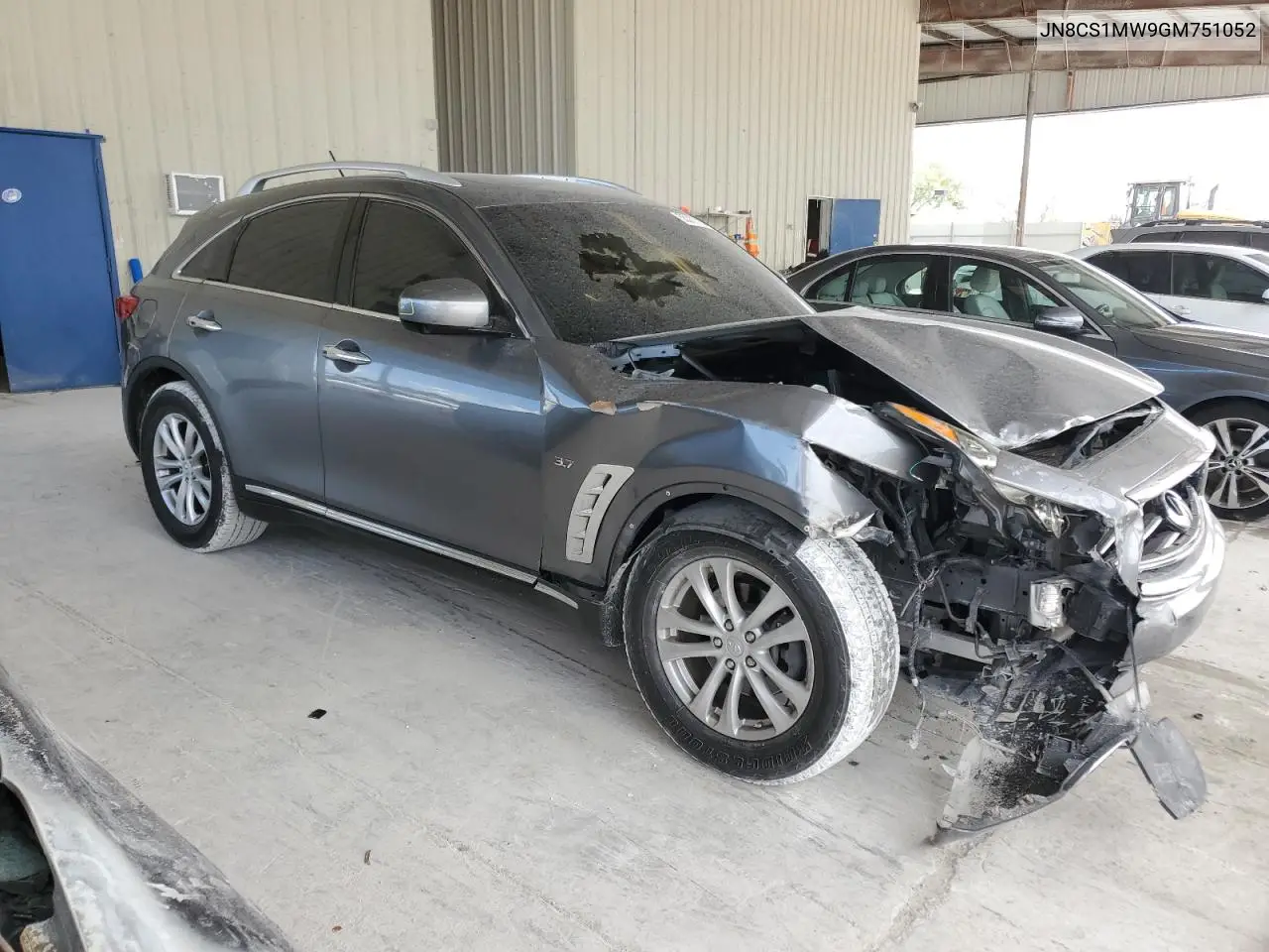 2016 Infiniti Qx70 VIN: JN8CS1MW9GM751052 Lot: 55311115